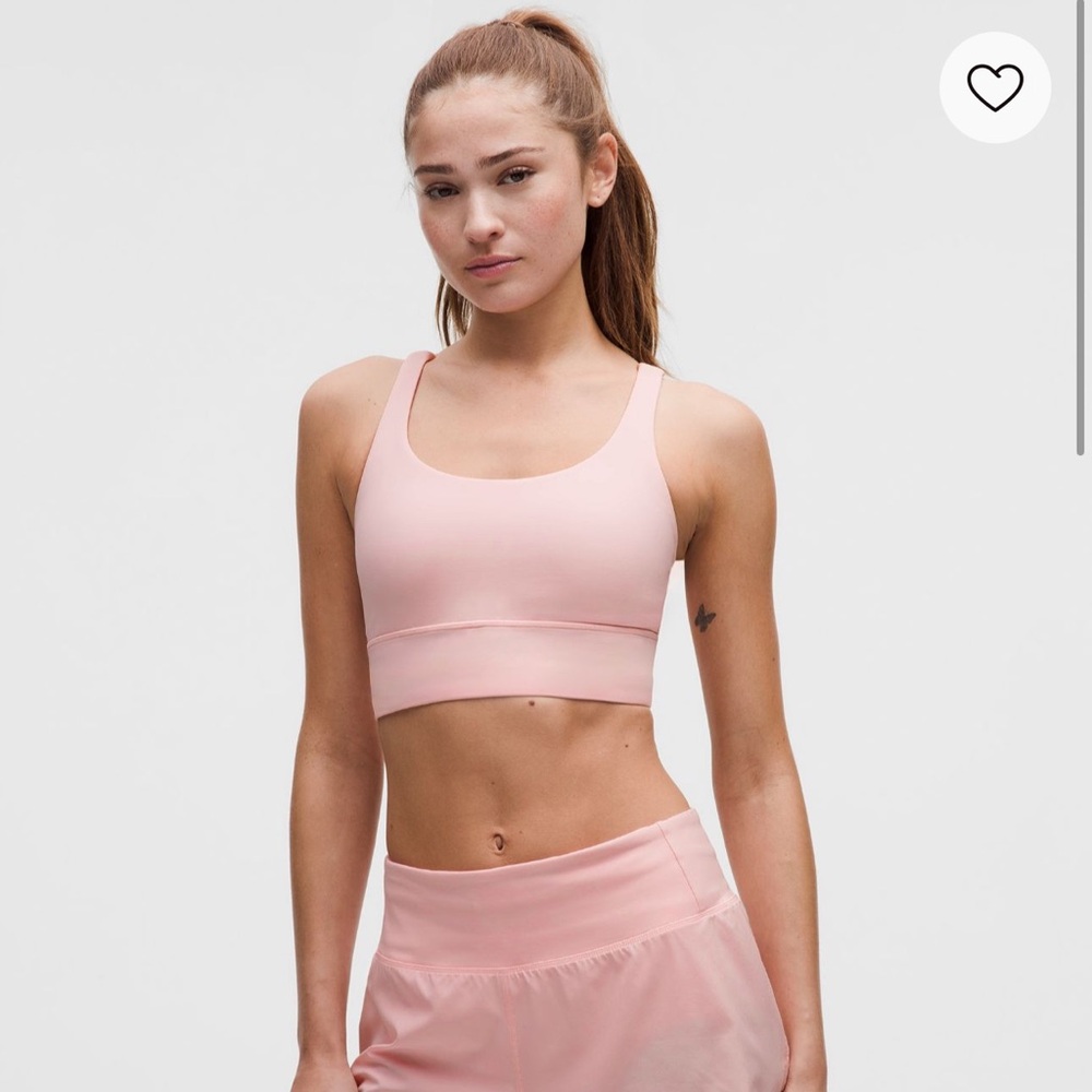 Lululemon Athletica Pink Sports Bra